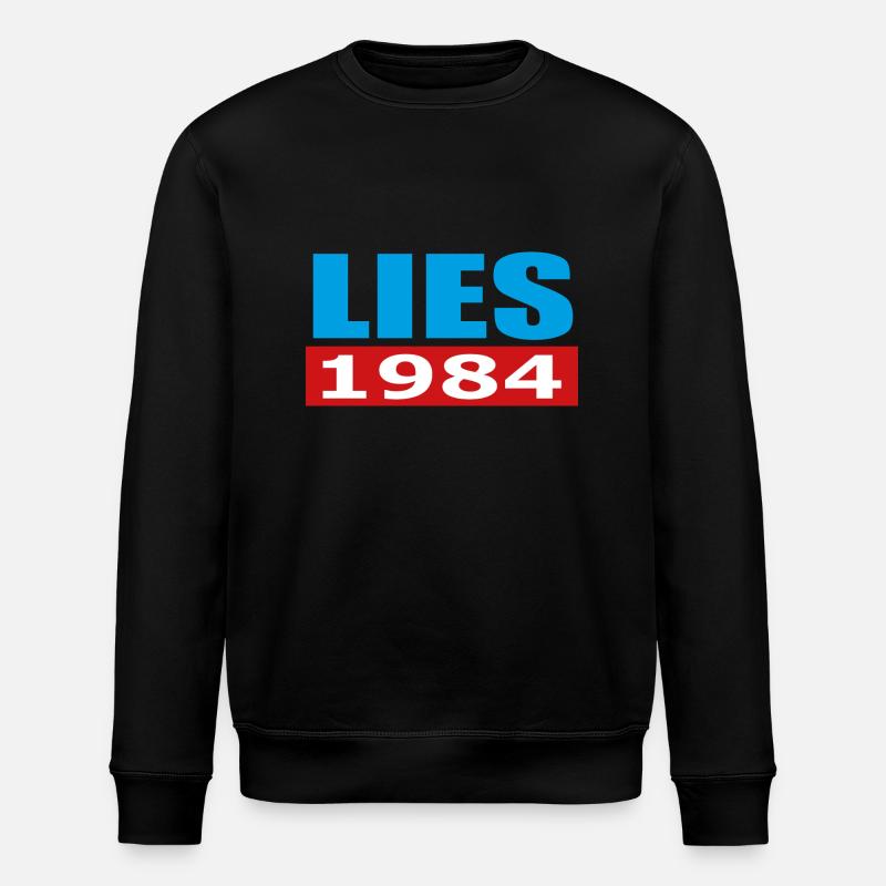 Lies 1984 - Stanley/Stella Unisex Bio-Sweatshirt ROLLER - Schwarz