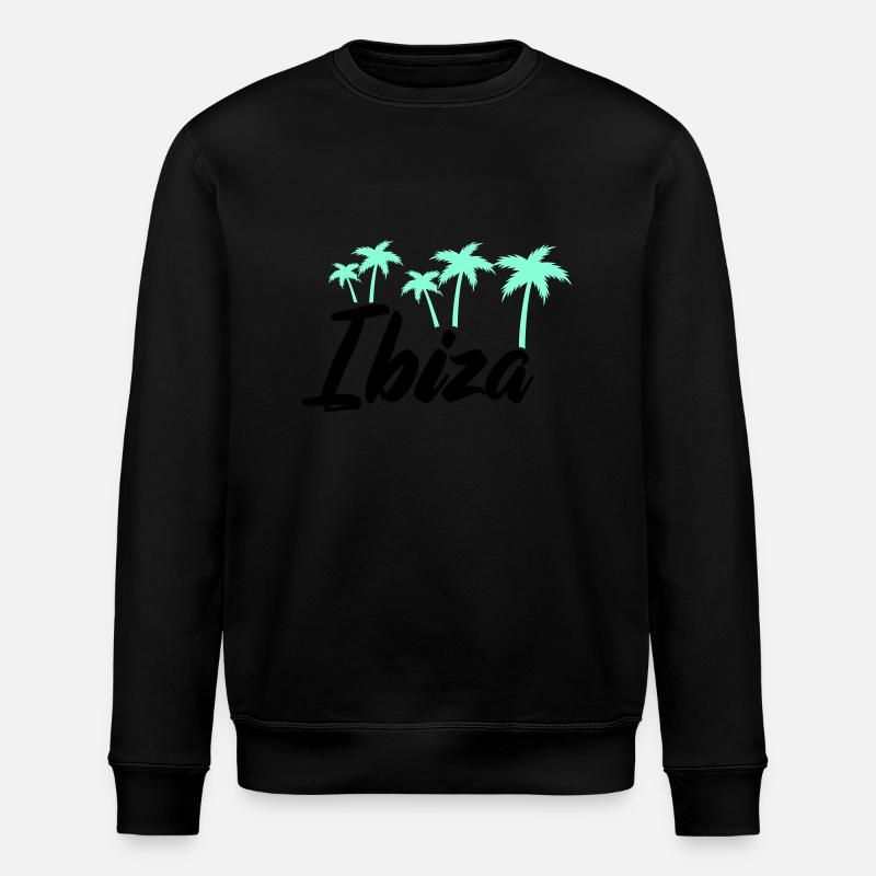 Ibiza - Stanley/Stella ROLLER Unisex Organic Sweatshirt - black