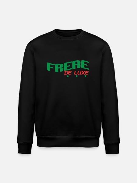 FRERE DE LUXE - Sweat bio ROLLER Stanley/Stella Unisexe - noir