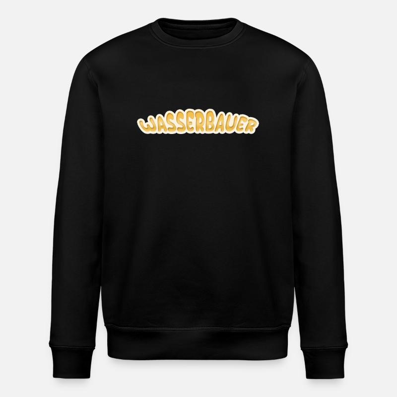 Wasserbauer - Stanley/Stella Unisex Bio-Sweatshirt ROLLER - Schwarz