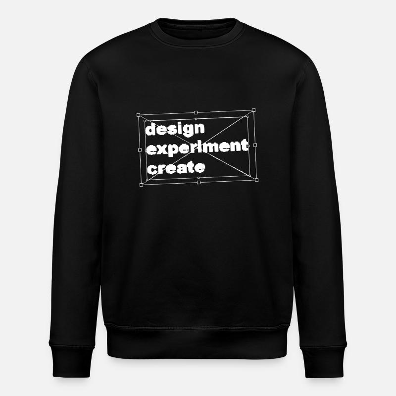 design experiment create - Stanley/Stella ROLLER Unisex Organic Sweatshirt - black
