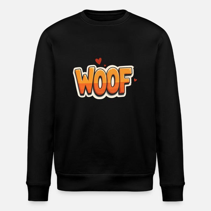 Einschlag - Stanley/Stella Unisex Bio-Sweatshirt ROLLER - Schwarz