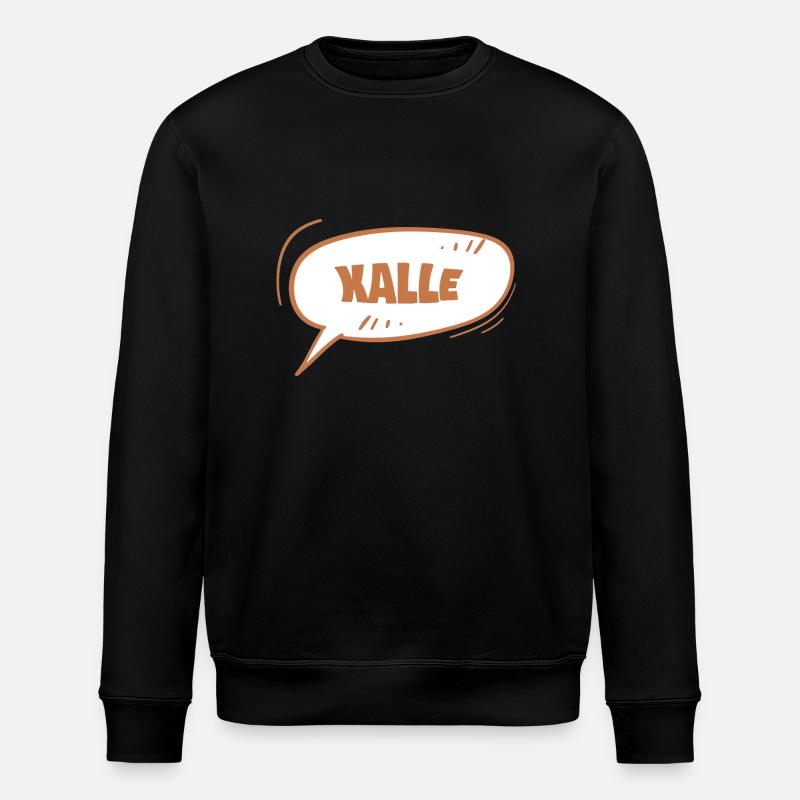 Kalle Kalle - Stanley/Stella Unisex Bio-Sweatshirt ROLLER - Schwarz