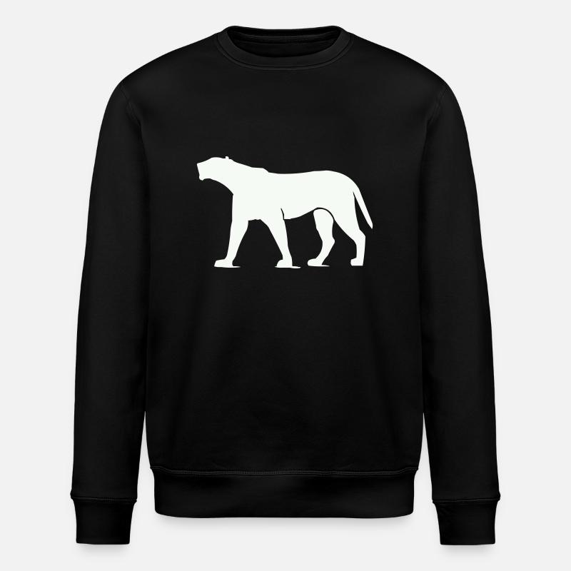 Panther Animal - Stanley/Stella ROLLER Unisex Organic Sweatshirt - black