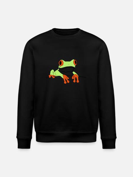 frosch - Stanley/Stella Unisex Bio-Sweatshirt ROLLER - Schwarz