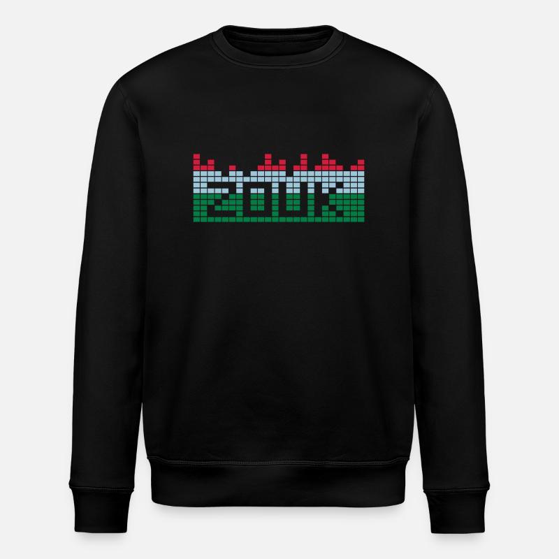 Create memories & T-Shirts zouk - Stanley/Stella ROLLER Unisex Organic Sweatshirt - black
