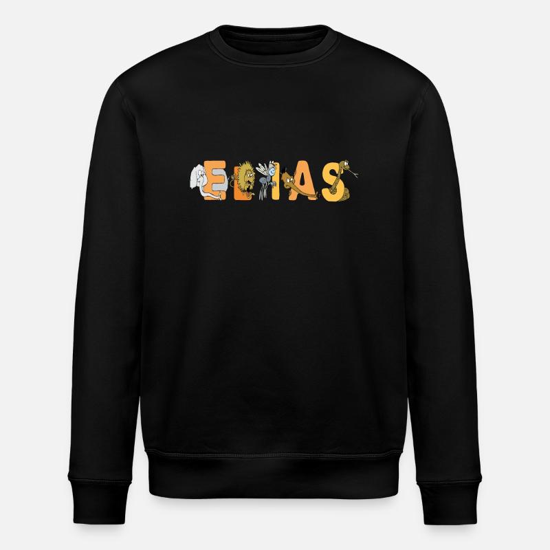 Elias - Stanley/Stella Unisex Bio-Sweatshirt ROLLER - Schwarz