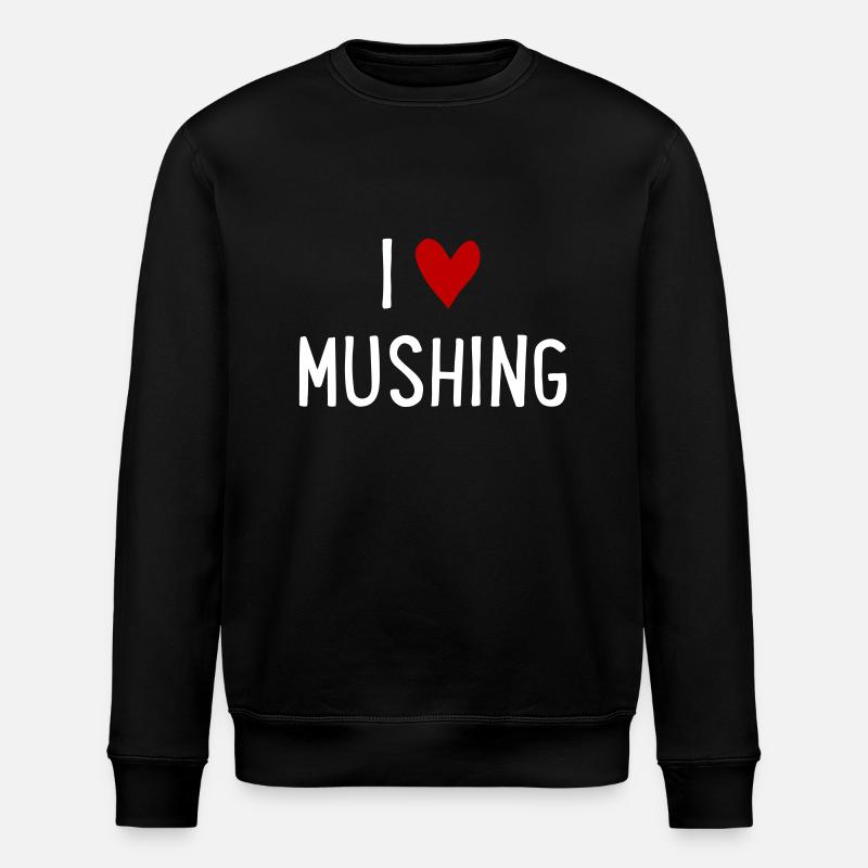 Mushing - Sweat bio ROLLER Stanley/Stella Unisexe - noir