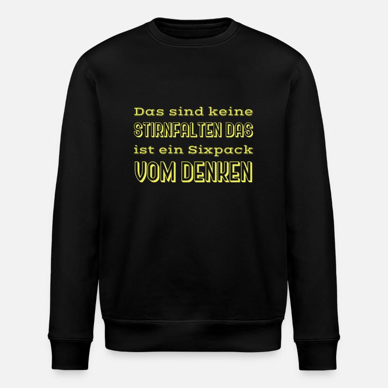 witzige sprüche - Stanley/Stella Unisex Bio-Sweatshirt ROLLER - Schwarz