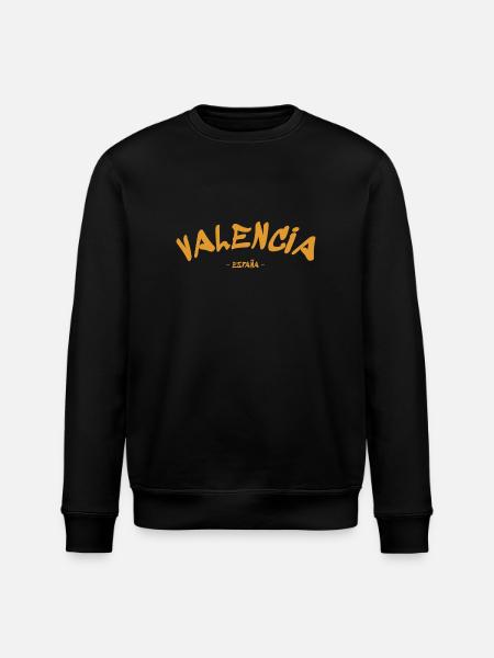 Valencia - Espana - Spain - Spanien - Stanley/Stella Unisex Bio-Sweatshirt ROLLER - Schwarz