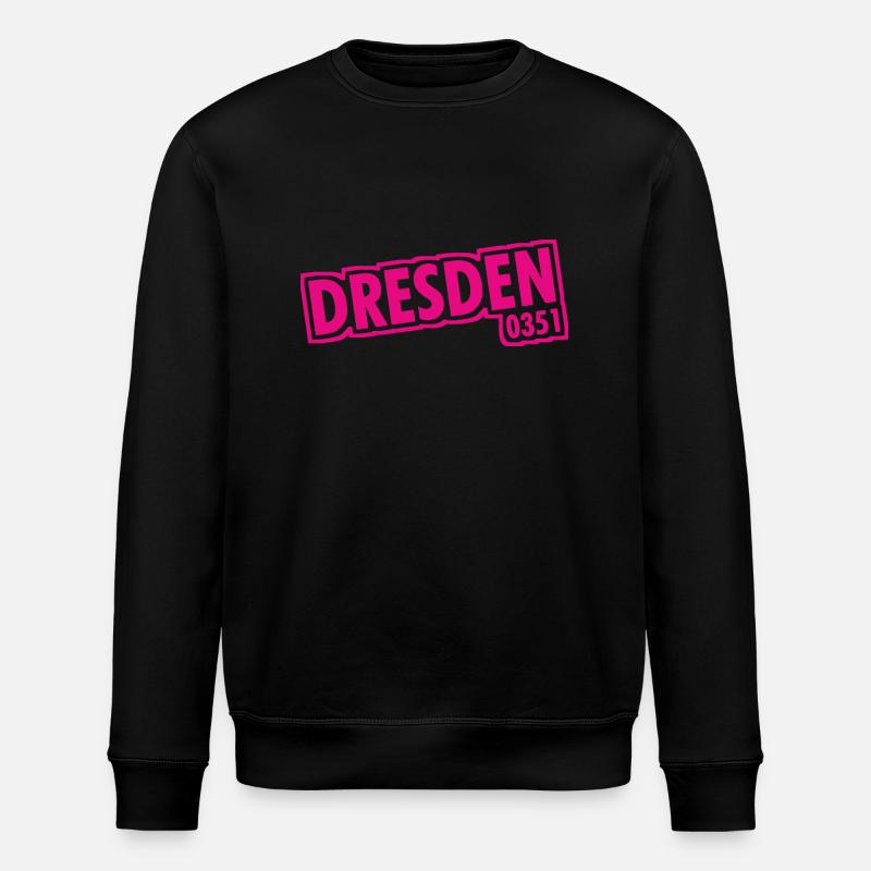 Dresde - 0351 - Indicatif régional - Saxe - Sweat bio ROLLER Stanley/Stella Unisexe - noir