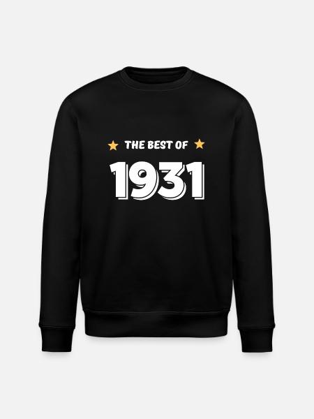 Best of 1931 - Stanley/Stella ROLLER Unisex Organic Sweatshirt - black