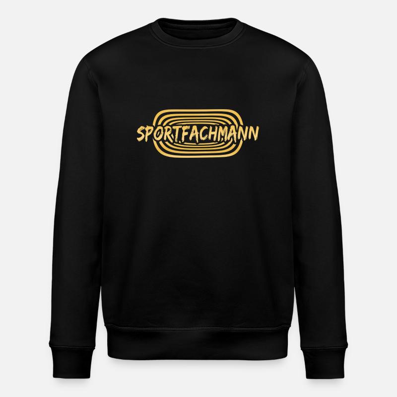 Arbeit Sportfachmann - Stanley/Stella Unisex Bio-Sweatshirt ROLLER - Schwarz