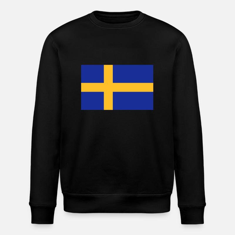 SUÈDE - Sweat bio ROLLER Stanley/Stella Unisexe - noir