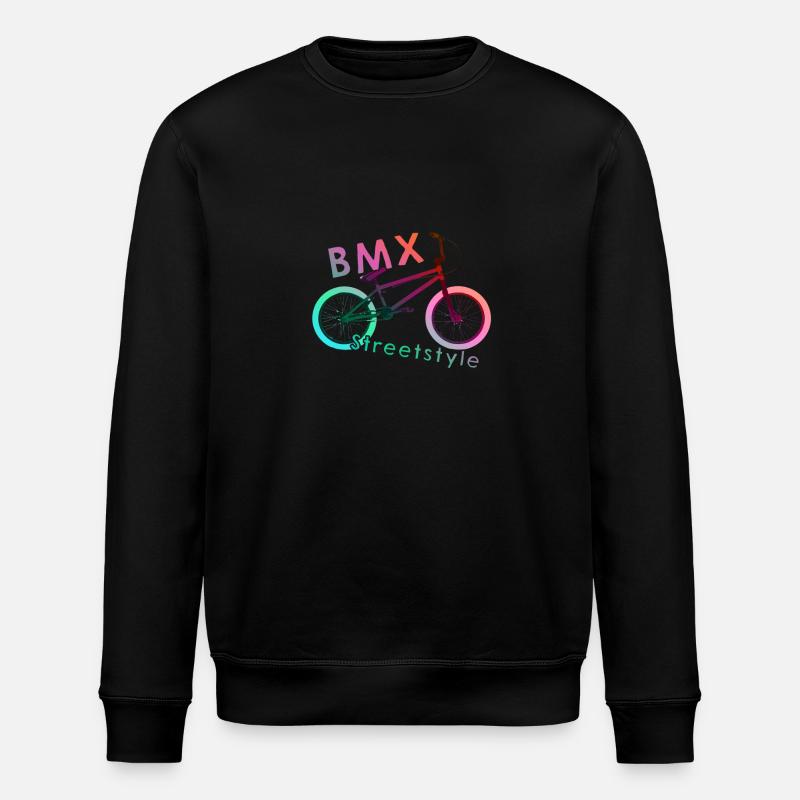 Streetstyle BMX - Stanley/Stella Unisex Bio-Sweatshirt ROLLER - Schwarz