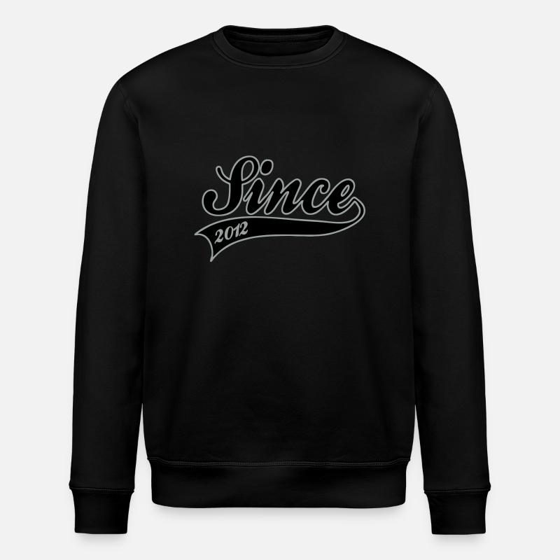 Birth - Since 2012 - Stanley/Stella ROLLER Unisex Organic Sweatshirt - black
