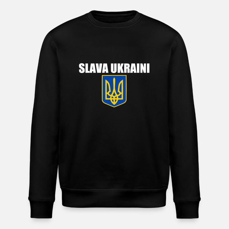Slava ukraini - Sweat bio ROLLER Stanley/Stella Unisexe - noir