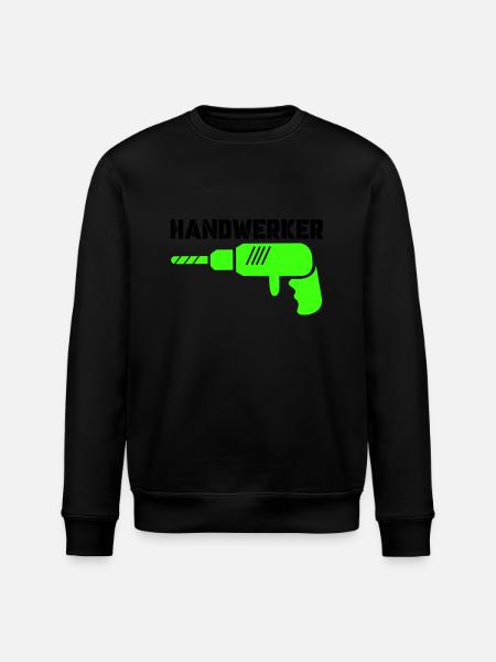 handwerker - Stanley/Stella Unisex Bio-Sweatshirt ROLLER - Schwarz