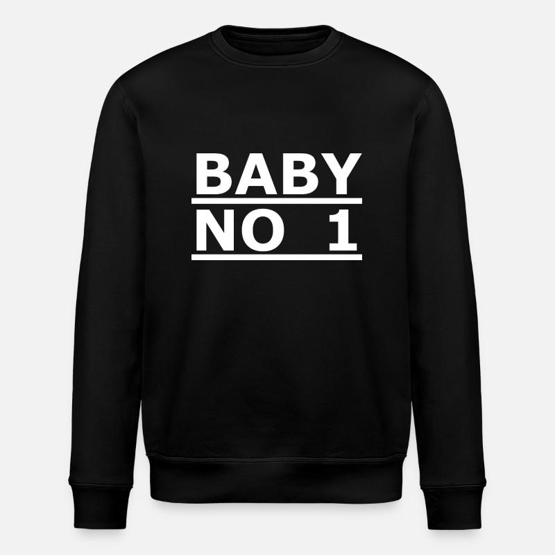 BABY NO 1 - Stanley/Stella Unisex Bio-Sweatshirt ROLLER - Schwarz