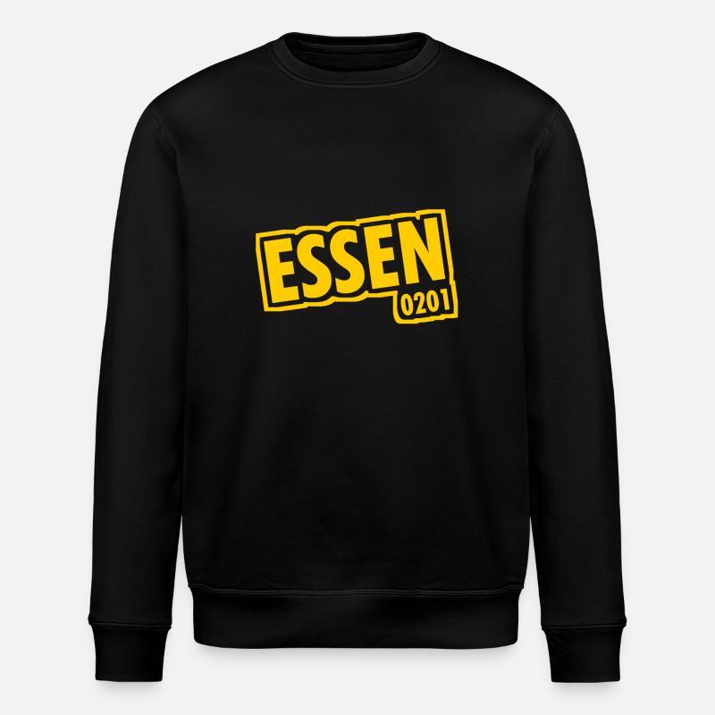 Essen - 0201 - Indicatif régional - Slogan - Sweat bio ROLLER Stanley/Stella Unisexe - noir
