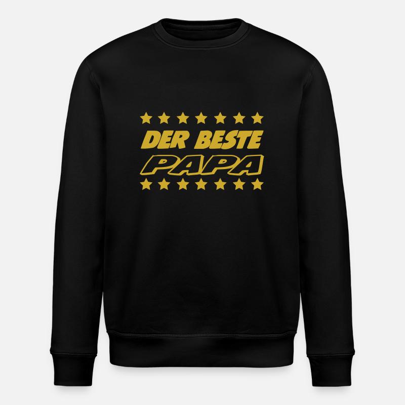 DER BESTE PAPA - Sweat bio ROLLER Stanley/Stella Unisexe - noir
