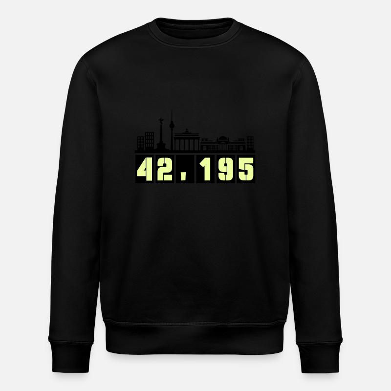 Berlin Skyline Marathon - Sweat bio ROLLER Stanley/Stella Unisexe - noir