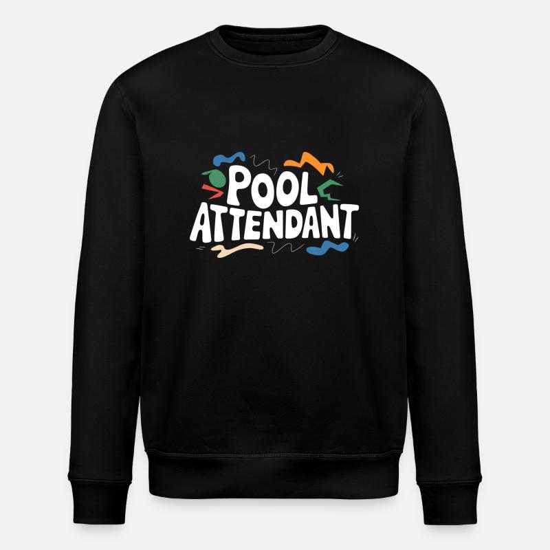 S’amuser sur l’eau - Sweat bio ROLLER Stanley/Stella Unisexe - noir