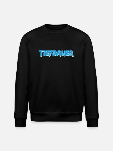 Tiefbauer als Job - Stanley/Stella Unisex Bio-Sweatshirt ROLLER - Schwarz