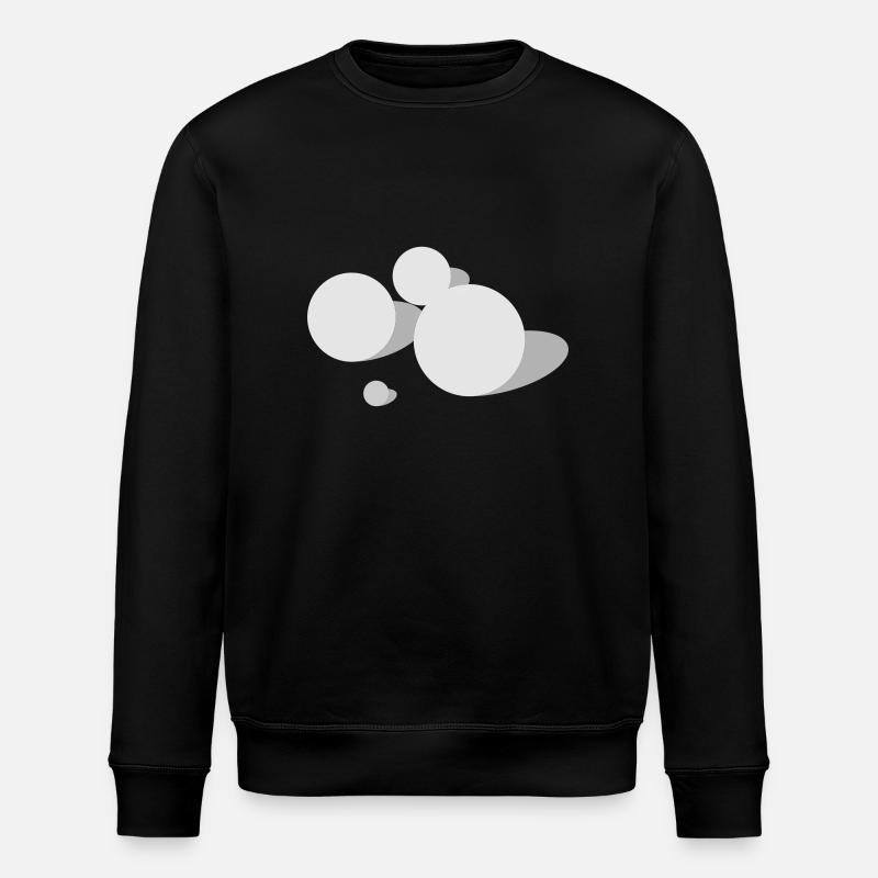 Boule 3 - Stanley/Stella Unisex Bio-Sweatshirt ROLLER - Schwarz