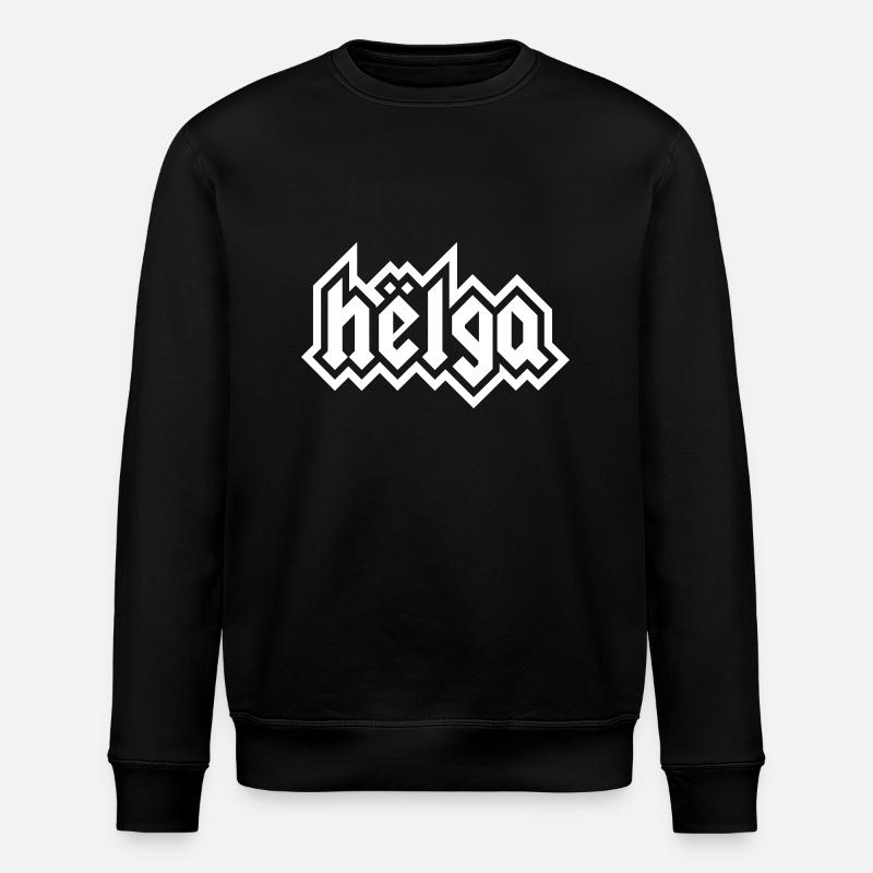 Helga - Stanley/Stella Unisex Bio-Sweatshirt ROLLER - Schwarz