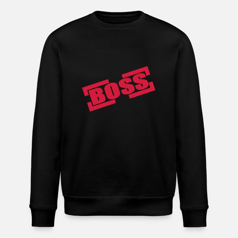 boss - Stanley/Stella ROLLER Unisex Organic Sweatshirt - black