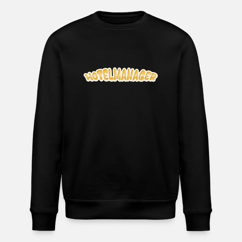 Job Hotelmanager - Stanley/Stella Unisex Bio-Sweatshirt ROLLER - Schwarz