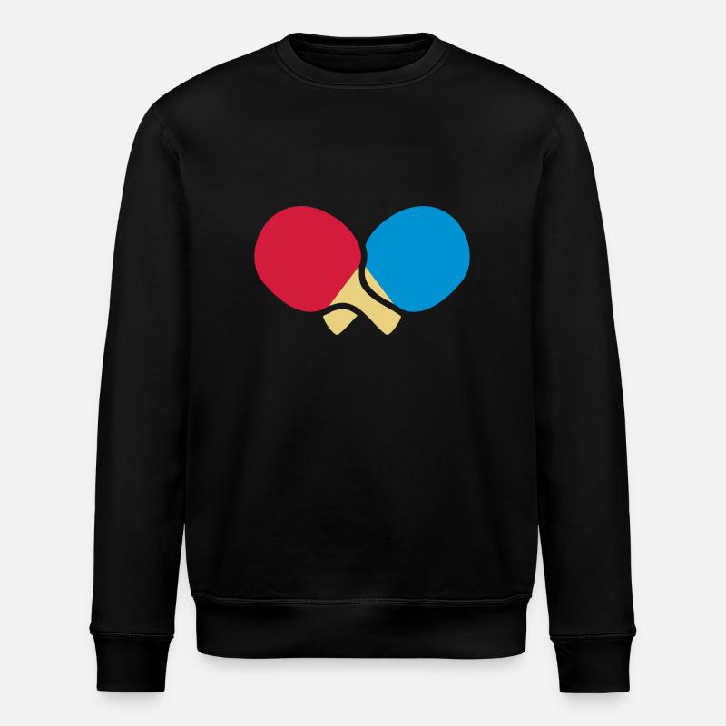 tennis de table - Sweat bio ROLLER Stanley/Stella Unisexe - noir