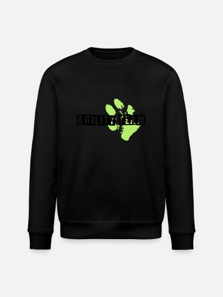 AgilityTeam - Stanley/Stella Unisex Bio-Sweatshirt ROLLER - Schwarz