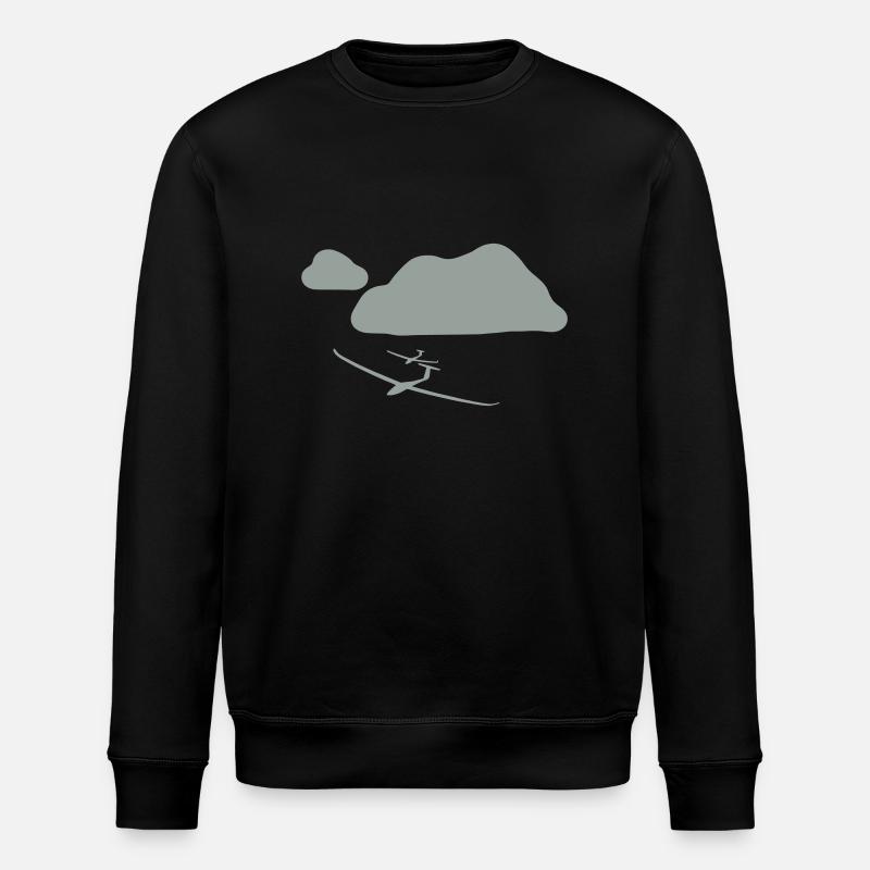 Gliding 4 - Stanley/Stella ROLLER Unisex Organic Sweatshirt - black
