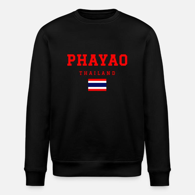 Phayao Thaïlande - Sweat bio ROLLER Stanley/Stella Unisexe - noir