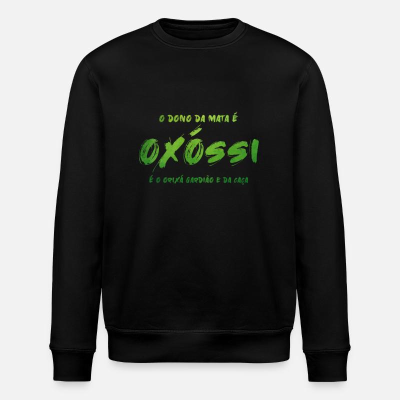 Oxóssi - Stanley/Stella Unisex Bio-Sweatshirt ROLLER - Schwarz