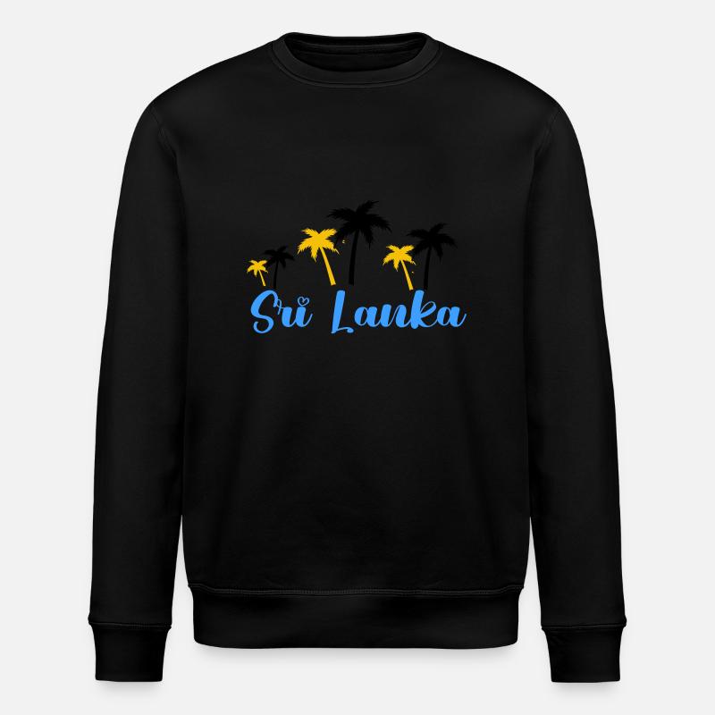 sri lanka 1 - Stanley/Stella Unisex Bio-Sweatshirt ROLLER - Schwarz