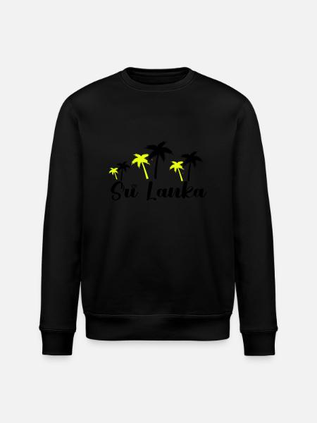 Sri Lanka 1 - Stanley/Stella ROLLER Unisex Organic Sweatshirt - black