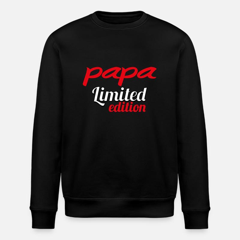 PAPA LIMITIERTE AUFLAGE - Stanley/Stella Unisex Bio-Sweatshirt ROLLER - Schwarz