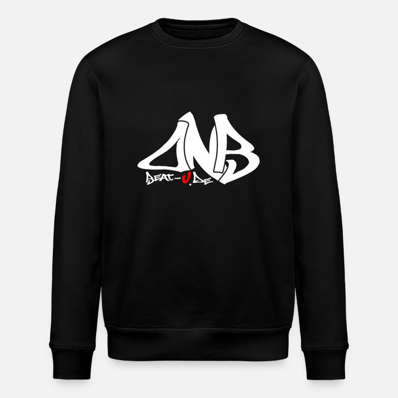 dnb - Stanley/Stella Unisex Bio-Sweatshirt ROLLER - Schwarz