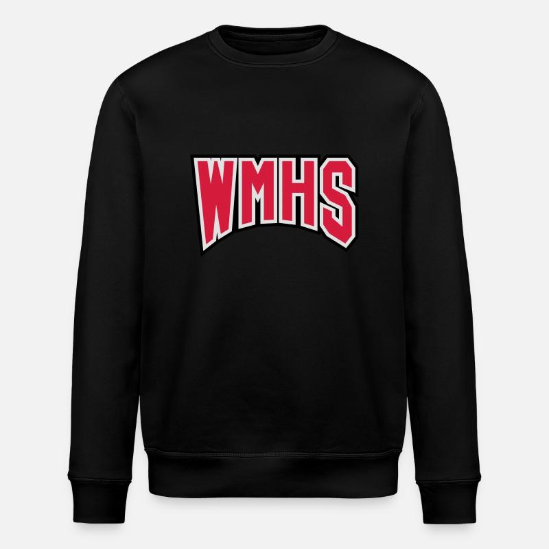 WMHS - Stanley/Stella ROLLER Unisex Organic Sweatshirt - black