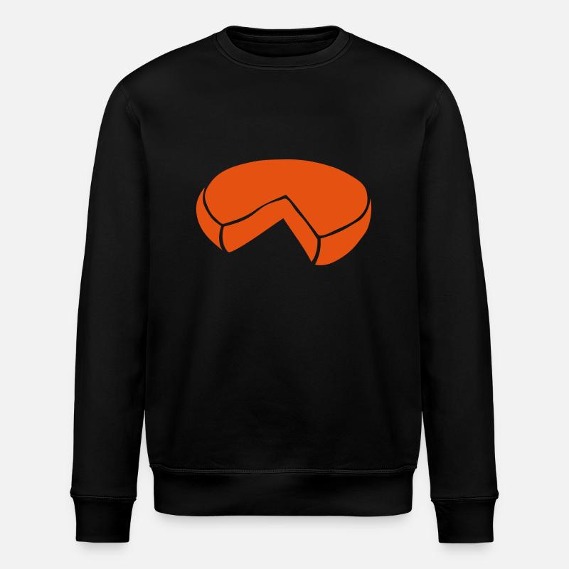 Käse 6 - Stanley/Stella Unisex Bio-Sweatshirt ROLLER - Schwarz