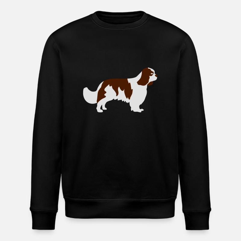 Cavalier King Charles Spaniel - Sweat bio ROLLER Stanley/Stella Unisexe - noir