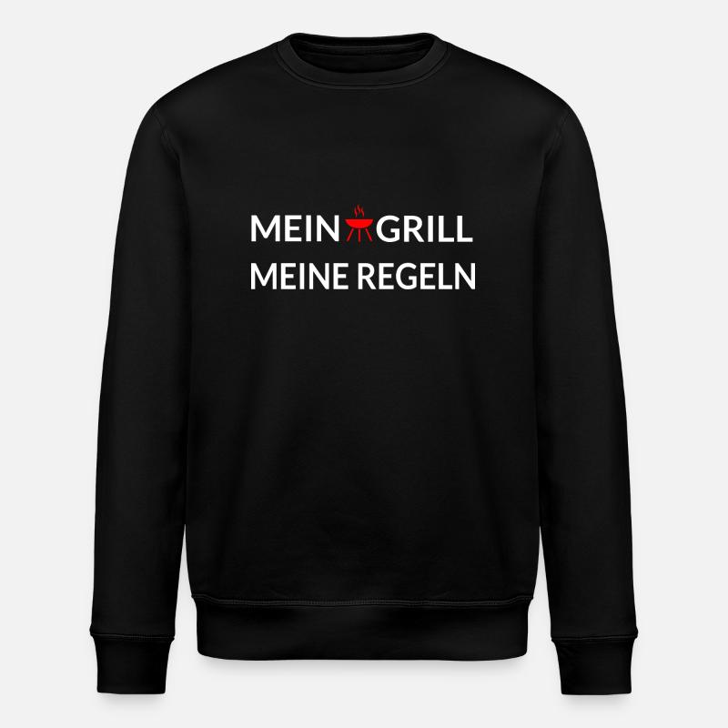 Grillen - Stanley/Stella Unisex Bio-Sweatshirt ROLLER - Schwarz