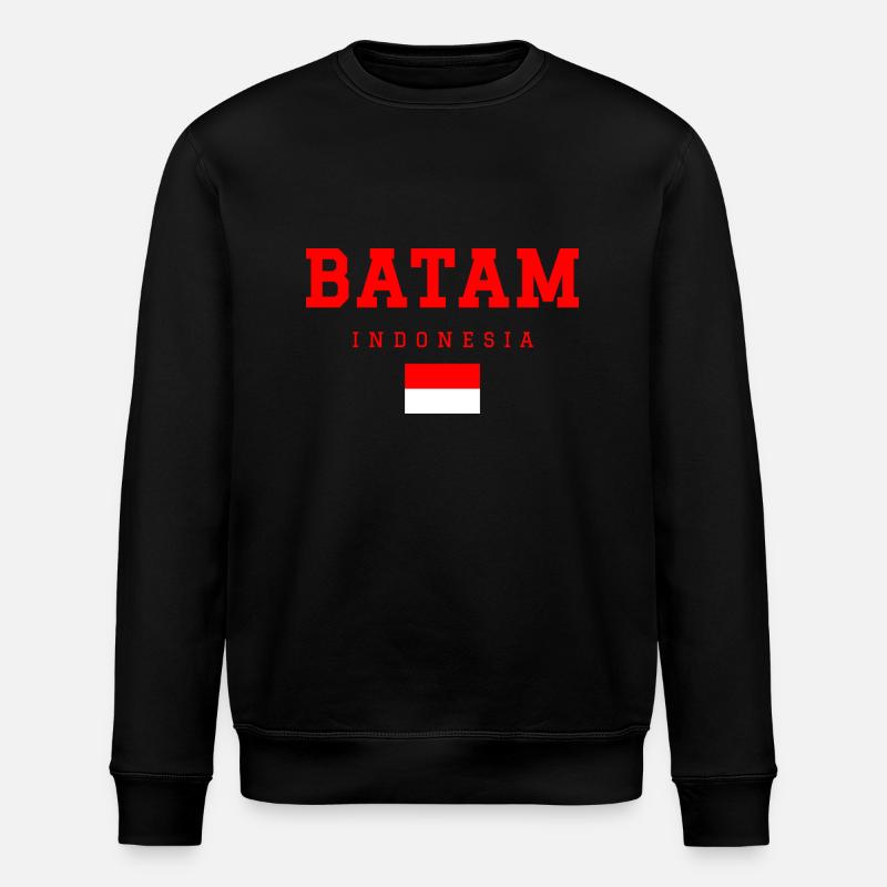 Batam Indonesia - Stanley/Stella ROLLER Unisex Organic Sweatshirt - black