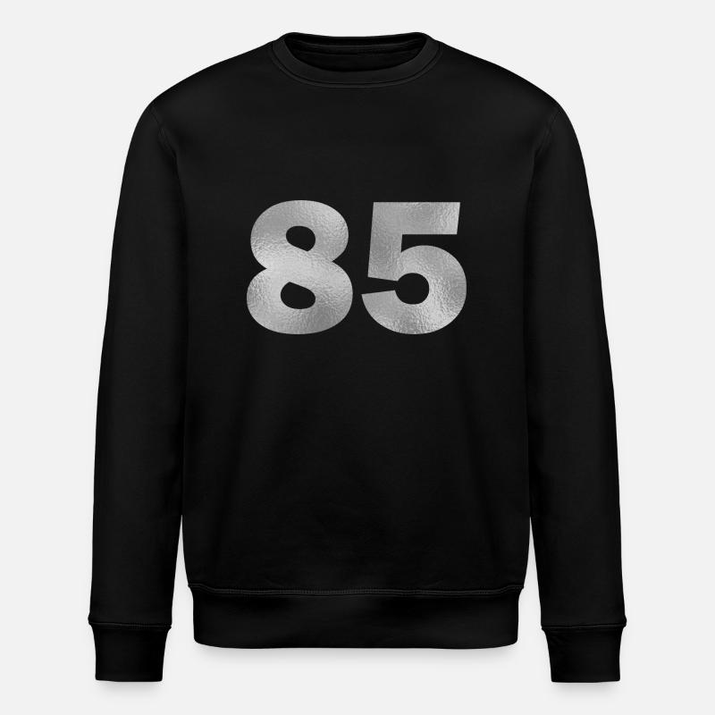 Anniversaire 85 ans - Sweat bio ROLLER Stanley/Stella Unisexe - noir