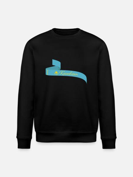 Kasachstan - Stanley/Stella Unisex Bio-Sweatshirt ROLLER - Schwarz