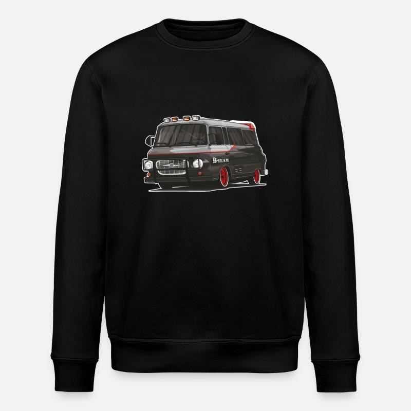 Barkas B1000 // Illustration - Stanley/Stella Unisex Bio-Sweatshirt ROLLER - Schwarz