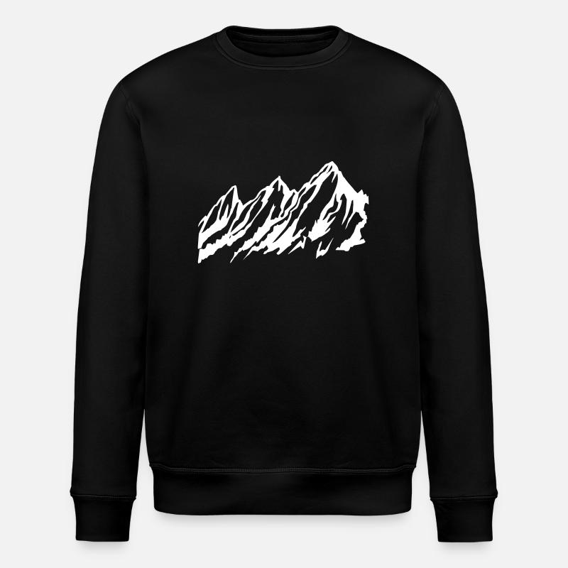 Berg - Stanley/Stella Unisex Bio-Sweatshirt ROLLER - Schwarz